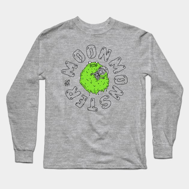 Moonmonster - Goopy Death Long Sleeve T-Shirt by gocomedyimprov